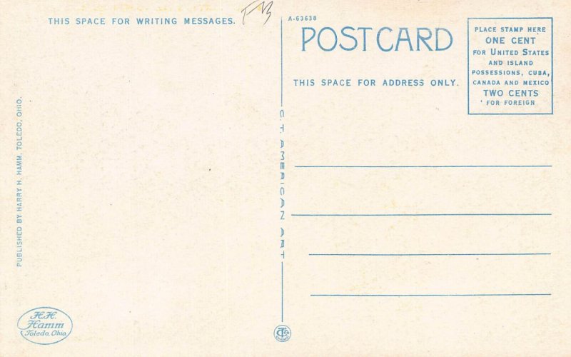 LPD10  Ohio Postcard: Marion, Sawyer Sanitarium