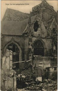 CPA guerre ROYE Chor der Kirche (751047)