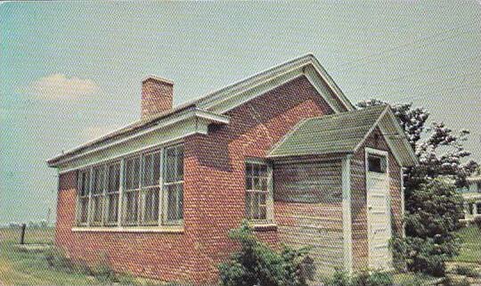 Illinois Princeton Red Brick School East Of Princeton