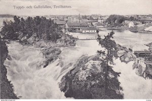 TROLLHATTAN, Sweden, 1900-1910s; Toppo-Och Gullofallen