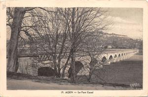 BF3469 le pont canal agen france