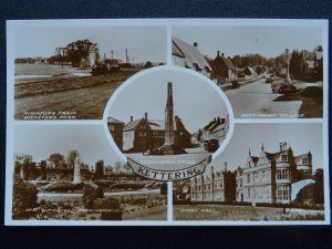 Northamptonshire KETTERING 5 Image Multiview c1950s RP Postcard by Valentine