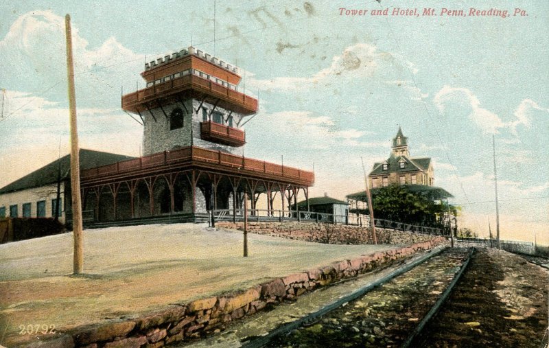 PA - Reading - Tower & Hotel, Mt. Penn