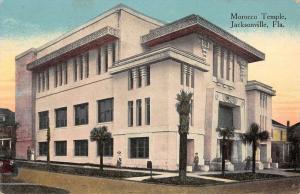 Jacksonville Florida Morocco Temple Street View Antique Postcard K106805