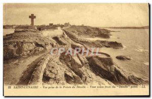 Postcard Old Saint Lunaire View from the Point of Decolle