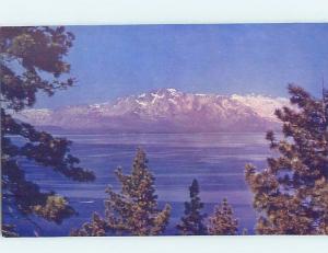 Unused Pre-1980 LAKE SCENE Lake Tahoe California CA F3122