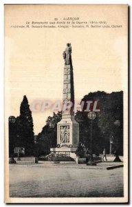 Old Postcard Alencon Moris The Monument to the War architect M Besnard Bernad...