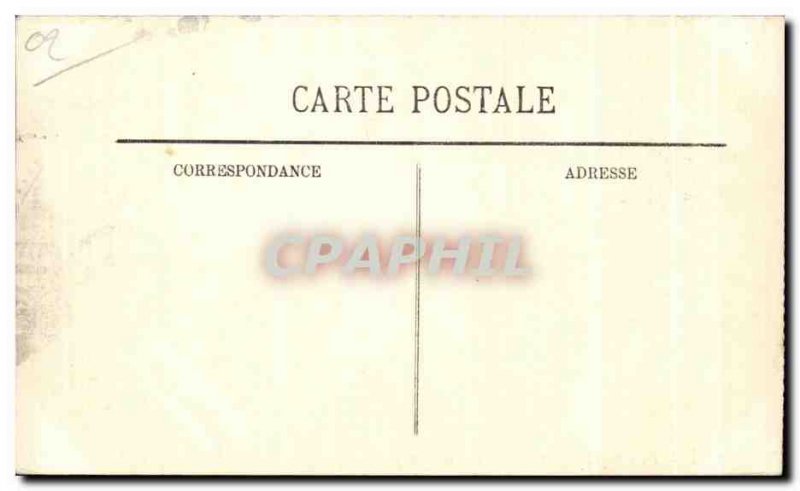 Old Postcard Saint Quentin 1557 Monument Detail