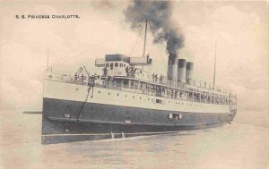 SS Princess Charlotte Steamer Canada 1910c postcard