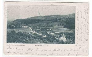 Panorama Youngsville New York 1904 postcard
