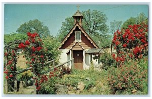 c1960 Scenic View Little Wedding Chapel Rough Ready California Unposted Postcard