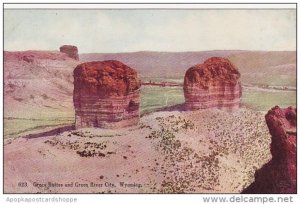 Wyoming Green River Green Buttes And Green River City