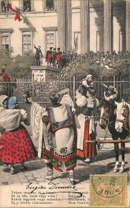 ac0896 - Postcards VINTAGE POSTCARD - HUNGARY - 1902 Ethnic-