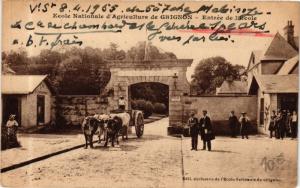 CPA École Nationale d'Agriculture de GRIGNON - Entrée de l'École (165642)