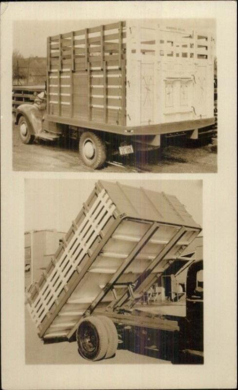 Chicago Load King Dump For Trucks St. Paul Dump It Hoist Real Photo Postcard