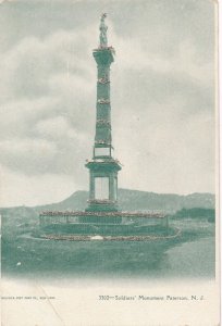 Paterson NJ, New Jersey - The Soldiers Monument - UDB