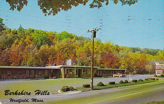 Massachusetts Westfield Berkshire Hills Motel 1965