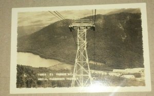 VINTAGE UNUSED POSTCARD TOWER #1 CANNON MT AERIAL  TRAMWAY FRANCONIA N.H.