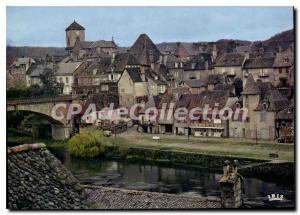 Postcard Modern Argentat On Vallee De La Dordogne Overview