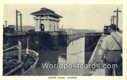 Gatun Locks Panama Panama Unused 