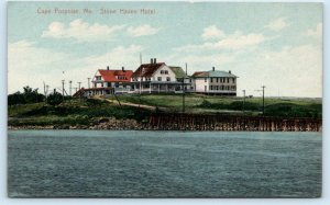 CAPE PORPOISE, Kennebunkport Maine ME ~ STONE HAVEN HOTEL c1910s  Postcard