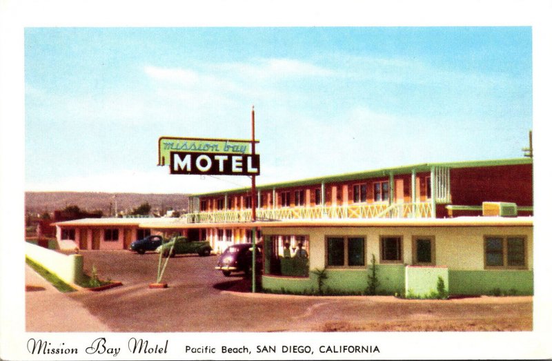 California San Diego Pacific Beach Mission Bay Motel