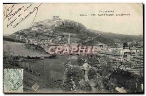 Old Postcard L & # 39Auvergne Saint Flour Vue Generale