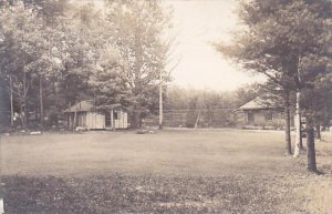 Maine Raymond Panther Pond Camp Kokotosi Recreation Area 1935 Real Photo RPPC