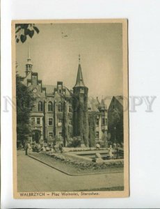 3173957 POLAND WALBRZYCH Plac Wolnosci Starostwo Old postcard