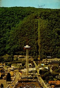 Tennessee Greetings From Gatlinburg Showing Space Needle 1977