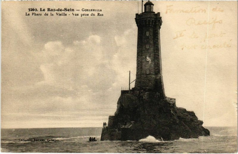 CPA Le Raz-de-Sein - Gorlebella - Le Phare de la Vieille (1034049)