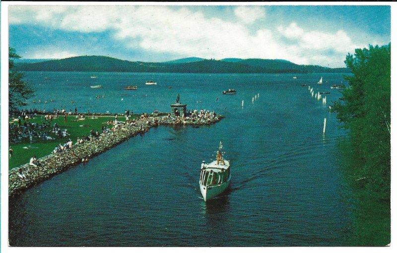 Lake Winnipesaukee, NH - Endicott Rock and Beach