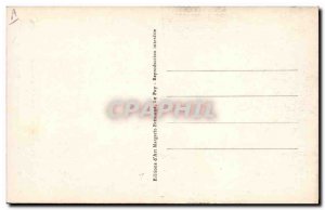 Old Postcard Folklore The player Vielle type country musician Bourree