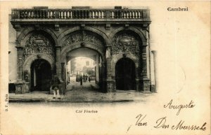 CPA Nord CAMBRAI Sité Fénelon porte (983677)