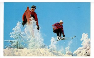 Skiing - A Fast Jump