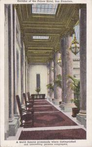 California San Francisco Corridor Of The Palace Hotel