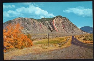 Montana GARDINER and LIVINGSTON Devil's Slide Yellowstone River Valley - Chrome