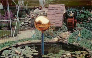 ND, Jamestown, North Dakota, The Gazing Globe and Waterwheel, Dexter 19751-B
