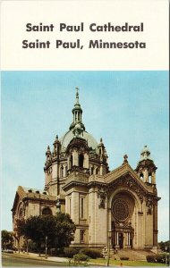Saint Paul Cathedral St. Paul Minnesota MN Church Unused Vintage Postcard H1