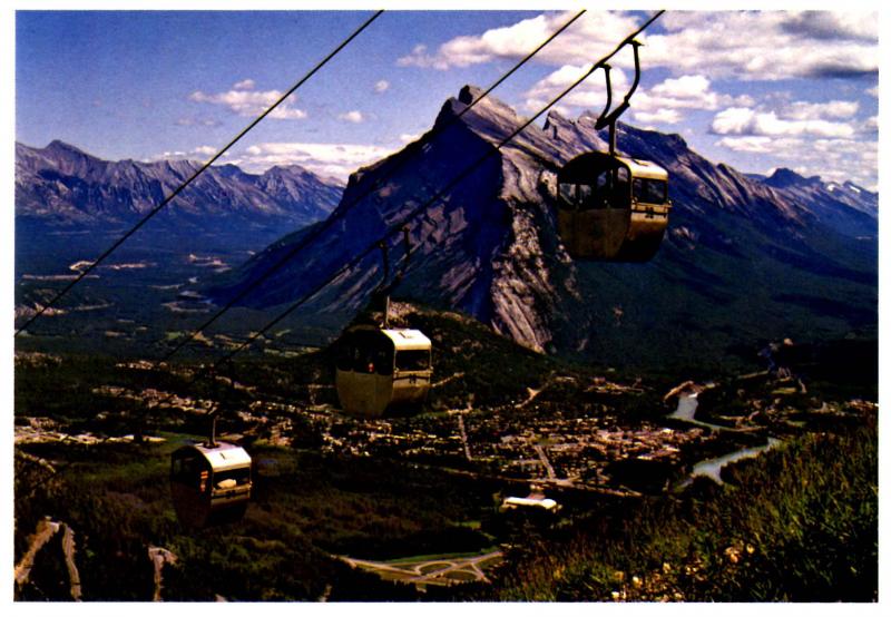 Canada - Alberta, Banff. Mt Norquay  (Aerial Lift)