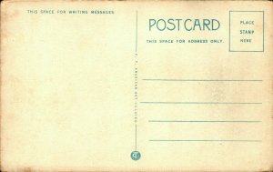 Postcard Keene New Hampshire NH Dormitory Normal School White Border 