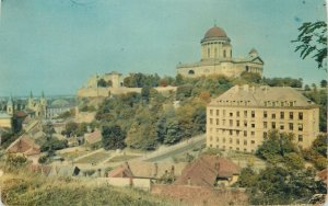 Postcard Hungary Esztergom general view