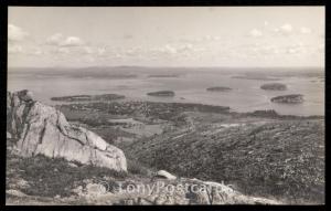 Bar Harbor & Porcupines from Cadillac Mt. Acadia National Park