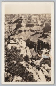 Real Photo Postcard~Grand Canyon Arizona Panorama~1930s RPPC 