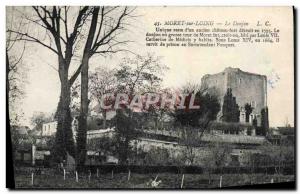 Old Postcard Moret Sur Loing Le Donjon