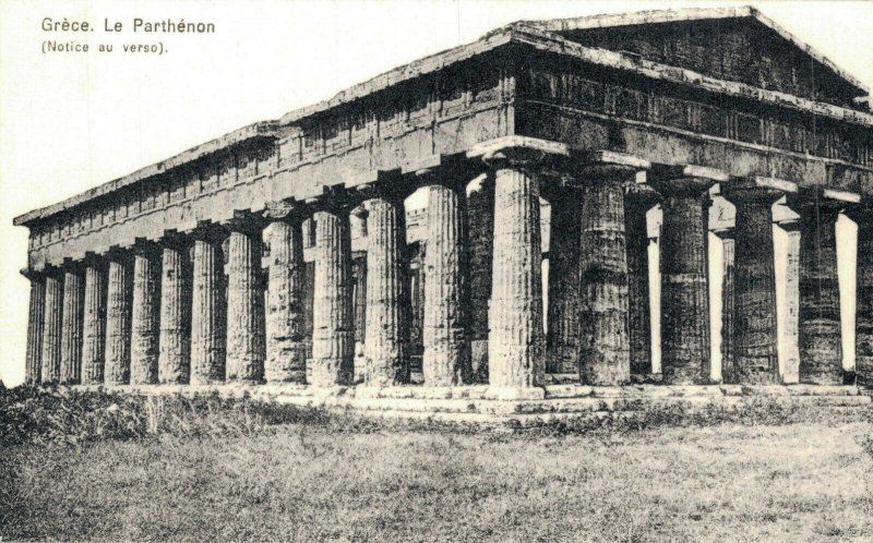 Greece Athens Pantheon Vintage Postcard 07.30