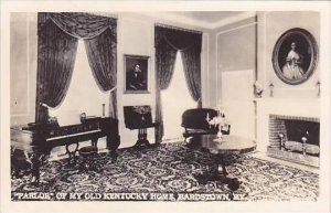 Kentucky Bardstown Parlor Of My Old Kentucky Home Real Photo RPPC