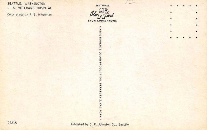 WA - Seattle. US Veterans Hospital