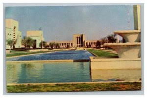 Vintage 1950's Plastichrome Postcard Texas State Fair Grounds Dallas Texas