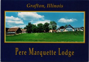 Pere Marquette Lodge Grafton IL Postcard PC102